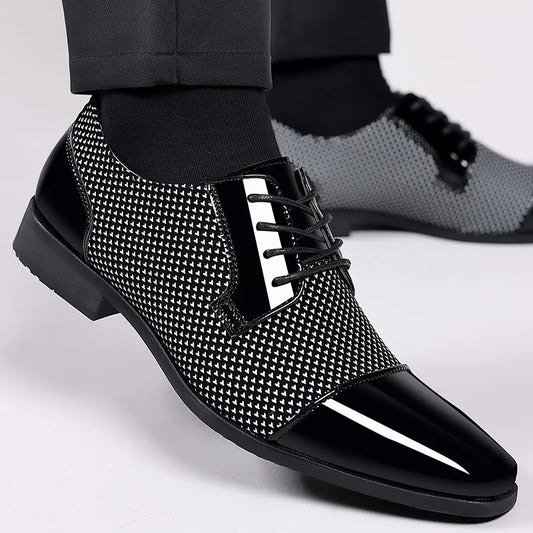Formal PU Leather Wedding Shoes