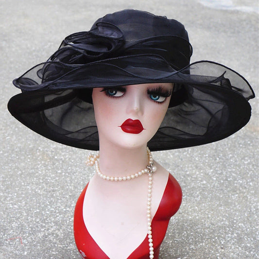 Organza Fedoras Kentucky Derby