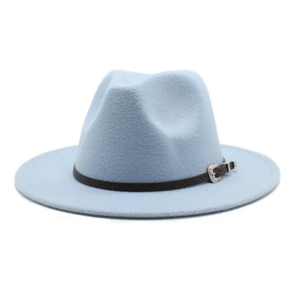 British Style Felt Jazz Fedora Hat