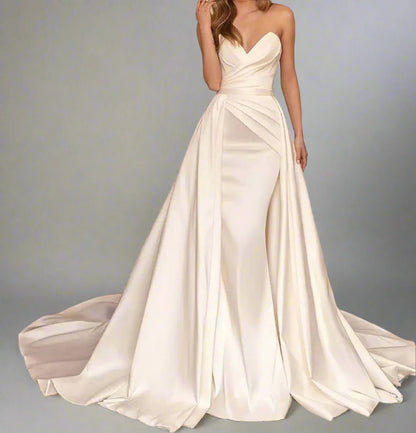 Train Wedding Dresses 