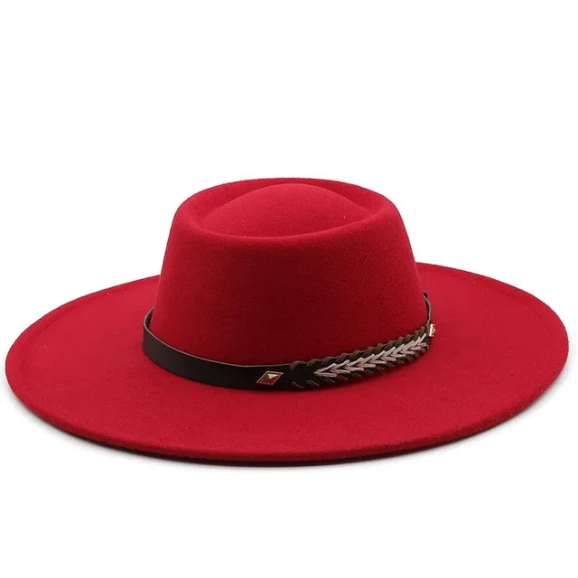 British Style Felt Fedoras