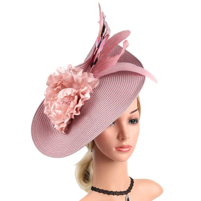 Butterfly Flowers Tea Party Kentucky Derby Hat