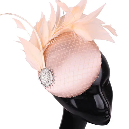 Satin Hair Fascinator Hat