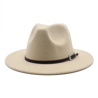 British Style Felt Jazz Fedora Hat