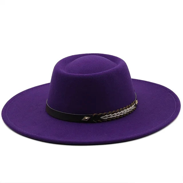 British Style Felt Fedoras