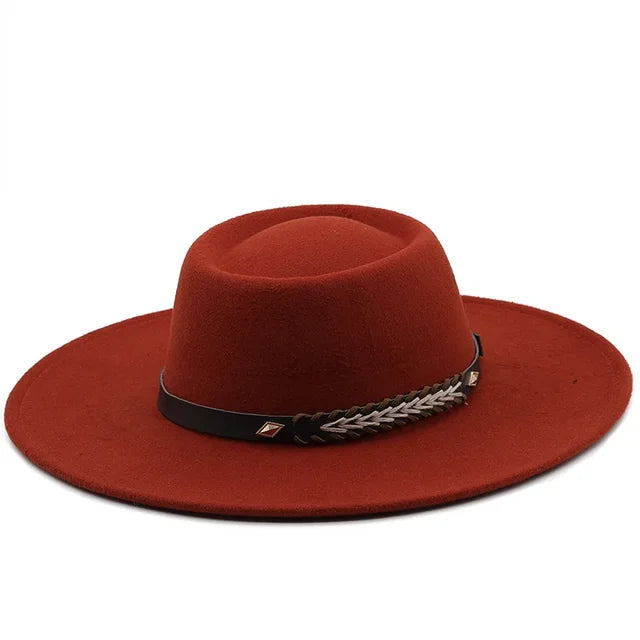 British Style Felt Fedoras