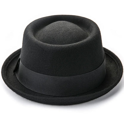 Wool Fedora Hat For Men