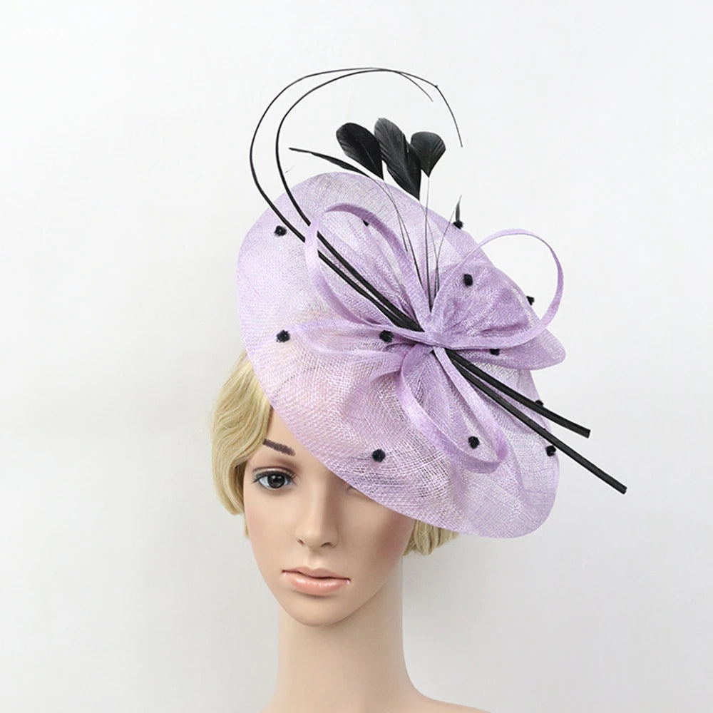 Kentucky Derby Hat Women Feathe Headband