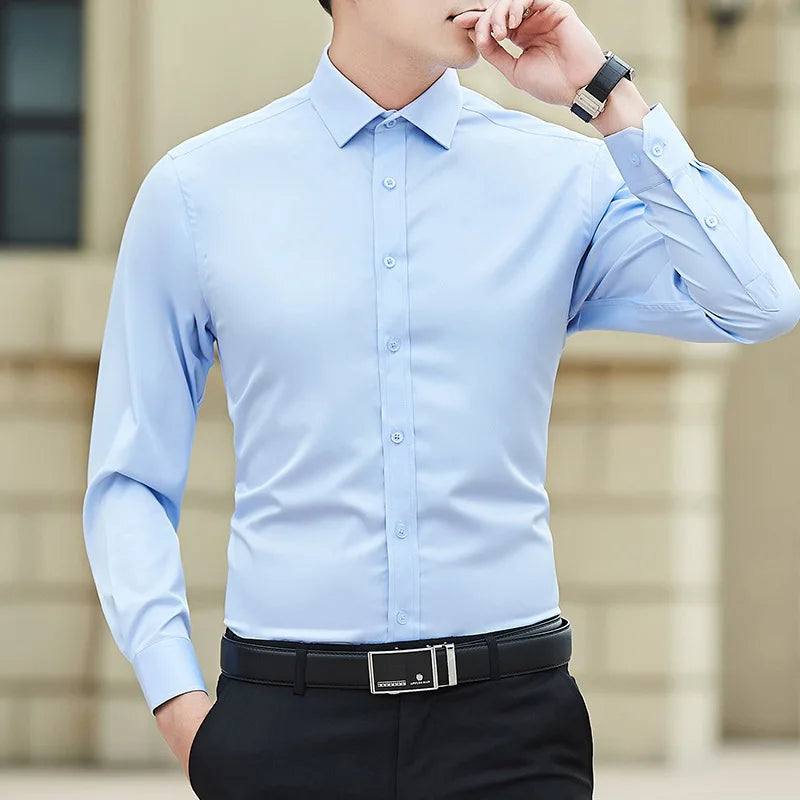 Sleeved Men's Shirt Business Formal