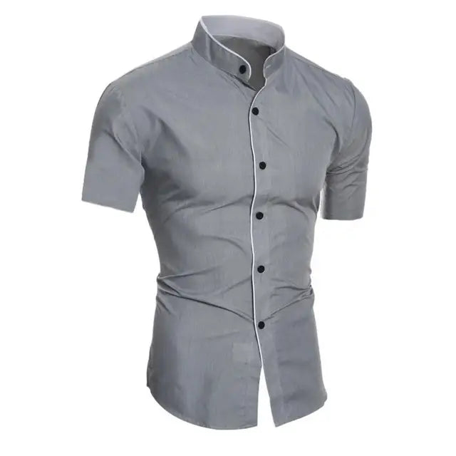 Men Top Soft Slim Fit Men Shirt