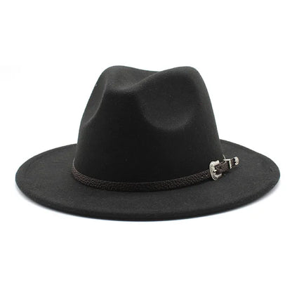 British Style Felt Jazz Fedora Hat