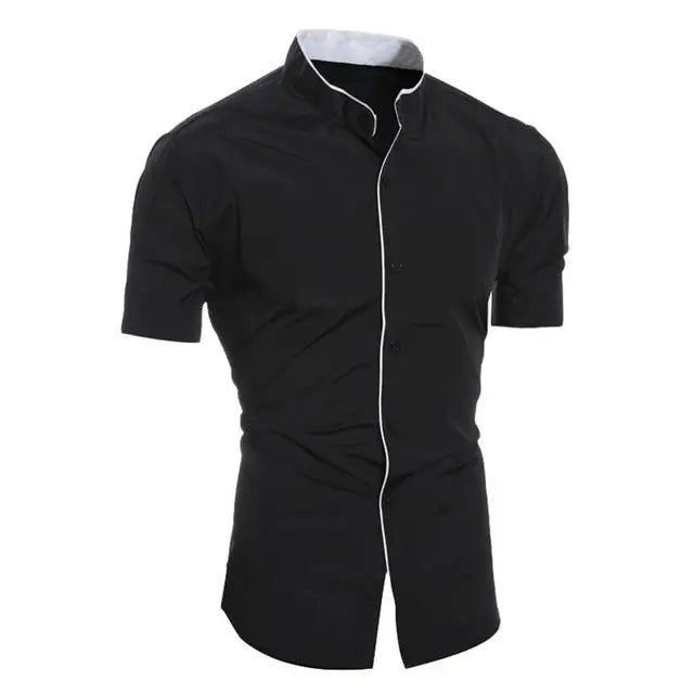 Men Top Soft Slim Fit Men Shirt