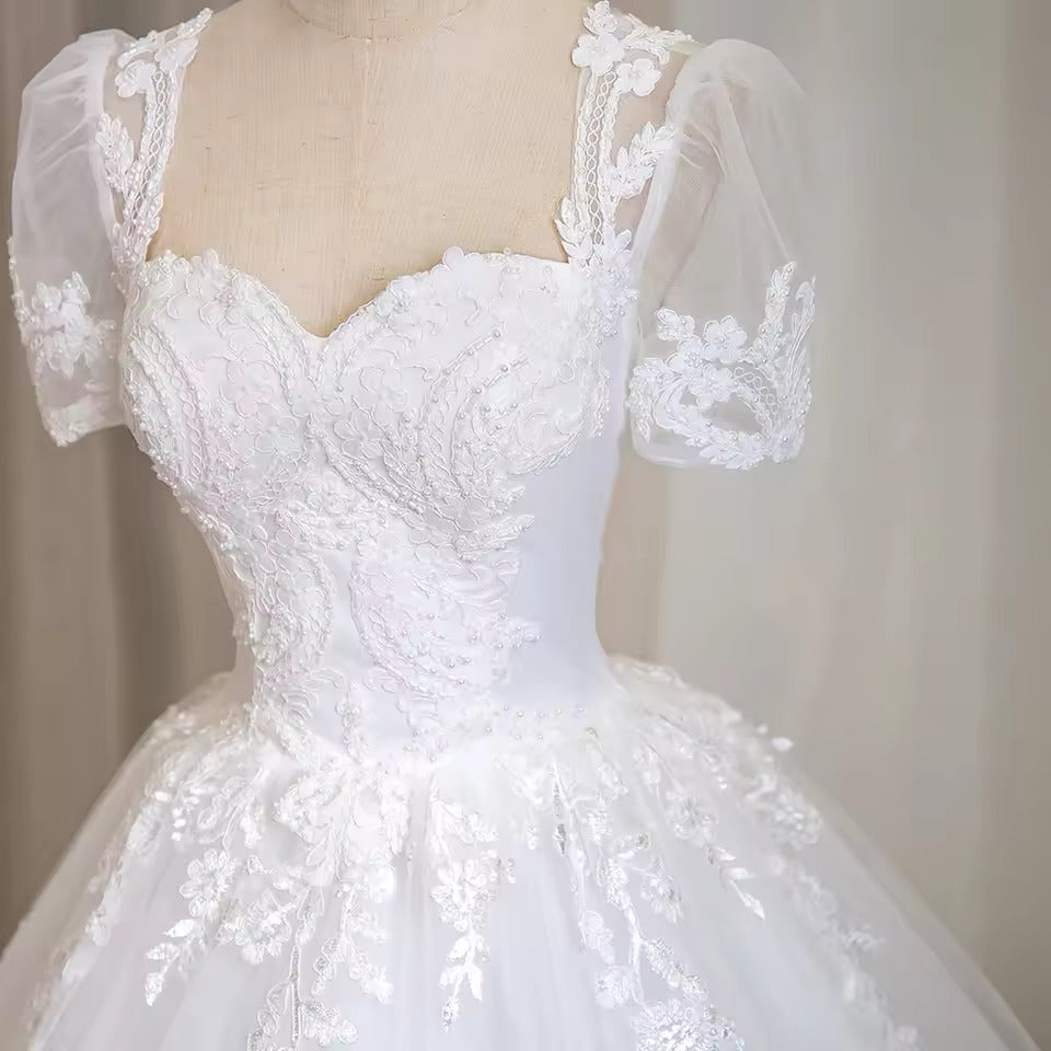 Romantic Sweetheart Bride Ball Gown