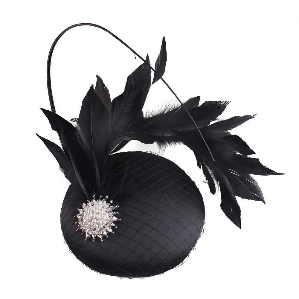 Satin Hair Fascinator Hat