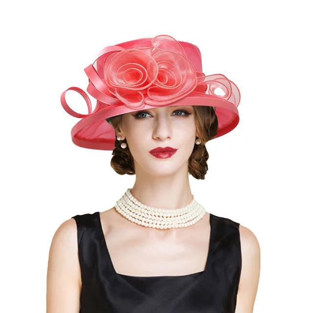 Formal Tea Party Derby Hats For Women