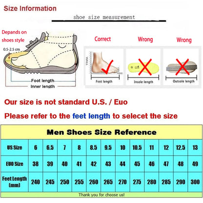 Classic Men Dress Shoes Slip on PU Leather