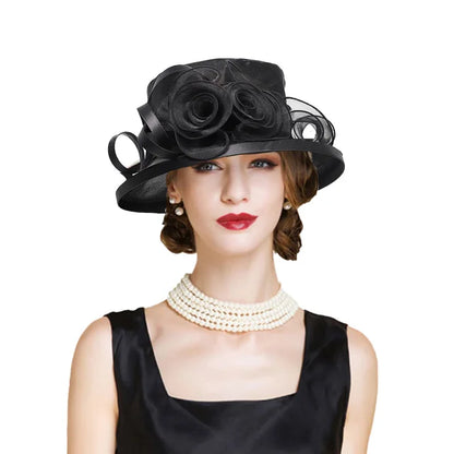 Formal Tea Party Derby Hats For Women