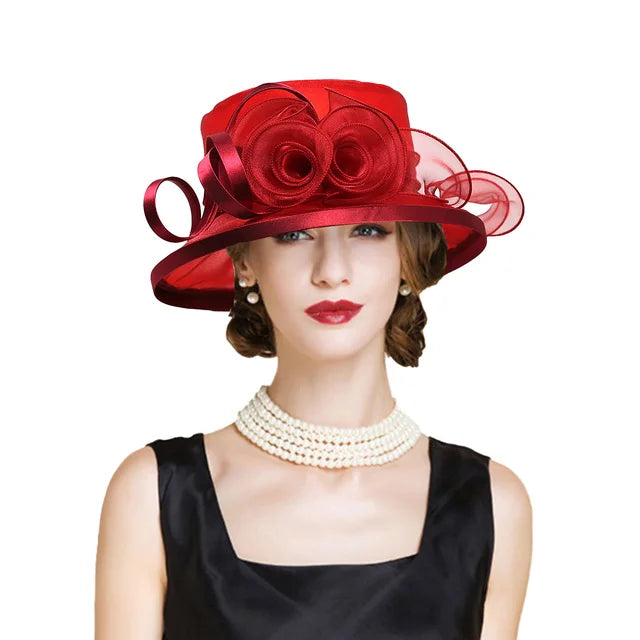 Formal Tea Party Derby Hats For Women