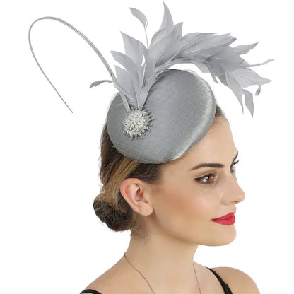 Satin Hair Fascinator Hat