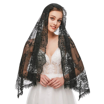 Elegant Soft Lace Veil