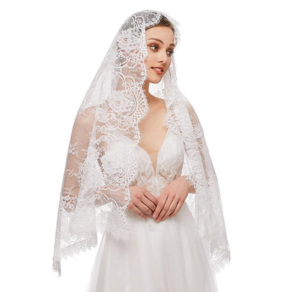 Elegant Soft Lace Veil