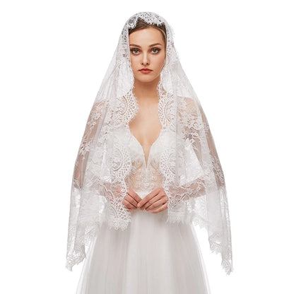 Elegant Soft Lace Veil