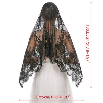 Elegant Soft Lace Veil