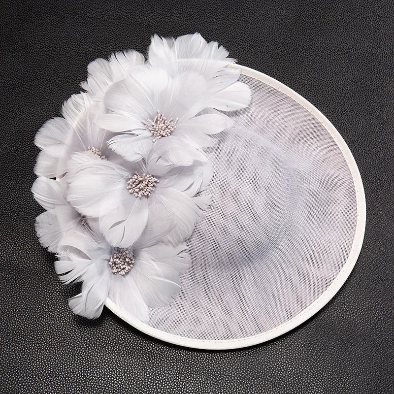 Big Fascinator Hat Headband and Hair Clip