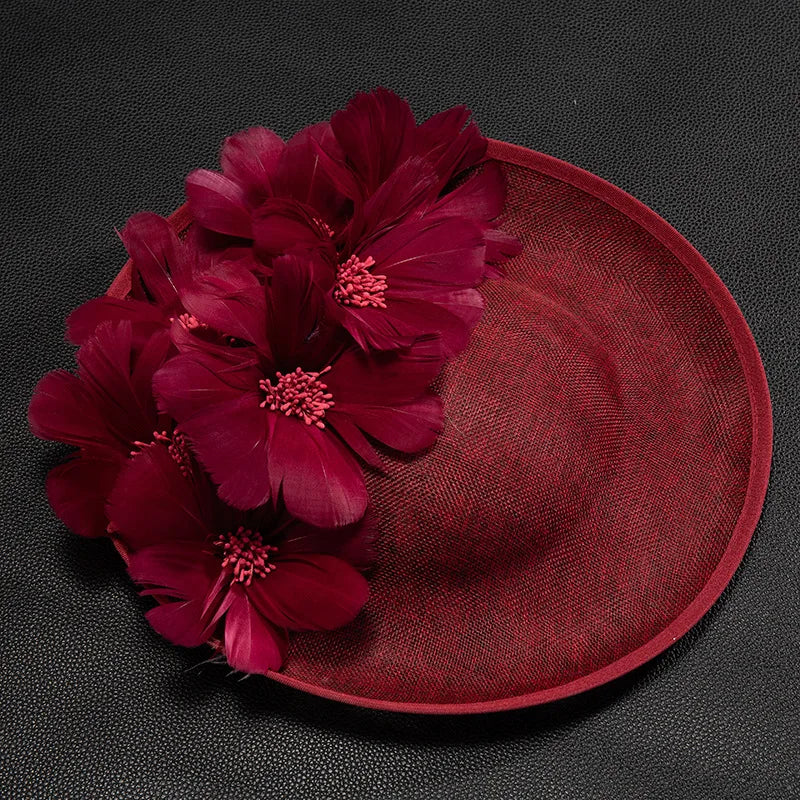 Big Fascinator Hat Headband and Hair Clip