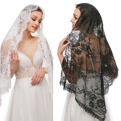 Elegant Soft Lace Veil